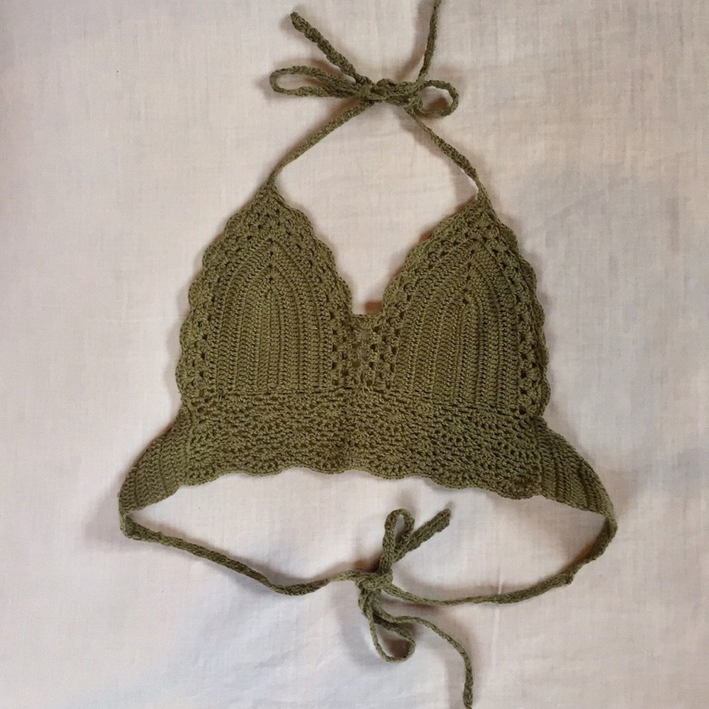 Crochet Anemone top